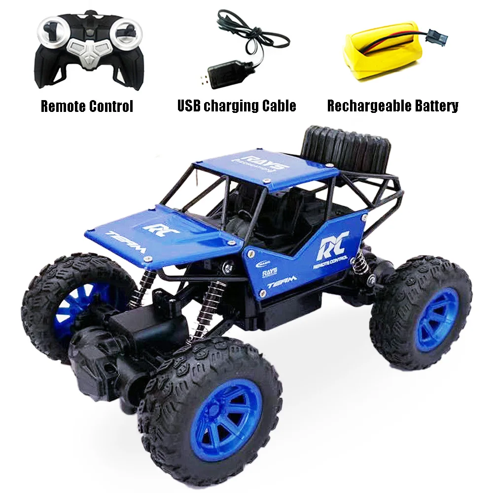 1:18 4WD RC автомобиль обновленная версия 2 4G Радиоуправление игрушки багги