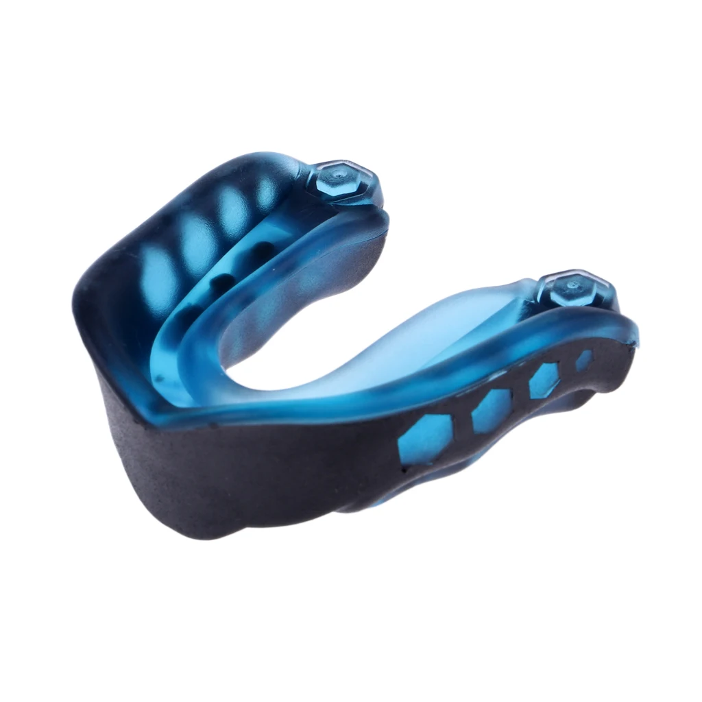 2X Adult Boxing Mouth Guard Taekwondo MMA Teeth Protector Mouthpiece & Case