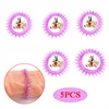 5PCS Male Penis Rings Cock Rings Delay Ejaculation Reusable Dildos Extend Enhance Orgasm Cockring Sex Toys for Men Adults 1