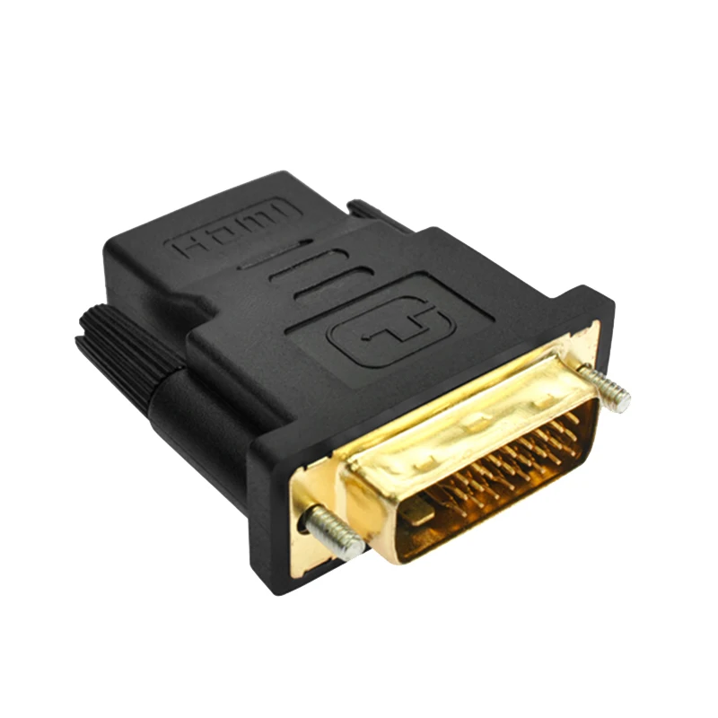 HDMI Женский к DVI D 24+ 1 Pin Мужской адаптер конвертер HDMI2DVI кабель переключатель для ПК PS3 проектор ТВ коробка HD ТВ ЖК-телевизор