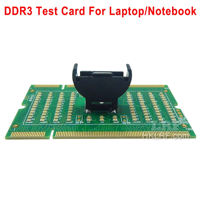 YHJIC New DDR3 Memory Slot Tester Card with LED Light for Laptop Motherboard Notebook 