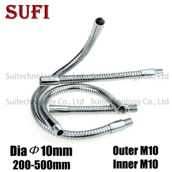 

LED table hose Dia 10mm gooseneck Outer Screw M10 M10 universal hose For DIY LED spotlight bedside lamp massage lamp