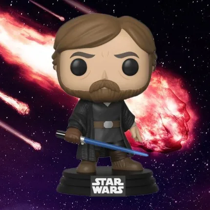 Funko pop официальный Звездных войн последний джедай футболки с рисунками Люка