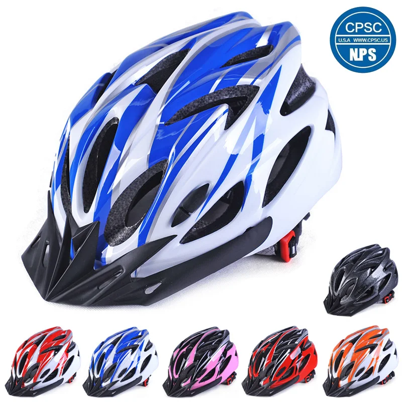 

Lightweight Microshell Bicycle Helmet With Visor Mountain Road Bike Helmets MTB Cycling Cap for Adults Men Women Adjust Size