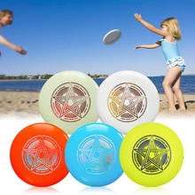 Plastic Flying Discs Outdoor Sport Flying Saucer Disc for Juniors Kids Adult Beach Throw Catch Play Toy 9.8 Inch 145g