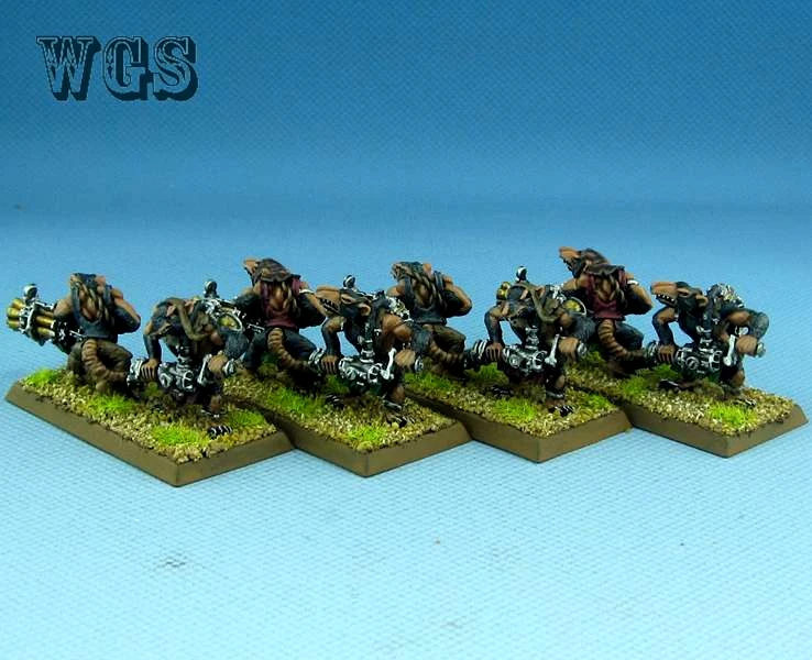 Настольные игры для войны 40K игрушки молот скавенский трещин пистолет металл