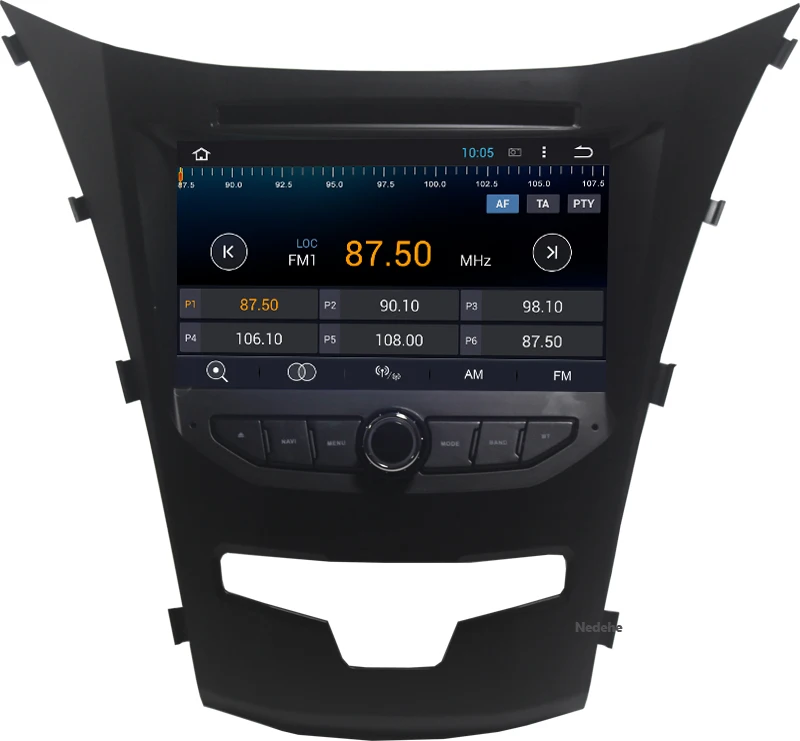 2 din Восьмиядерный ОЗУ 4 ГБ Android 9,0 автомобильный DVD ПК для SsangYong Korando Actyon с gps навигацией Bluetooth Радио стерео