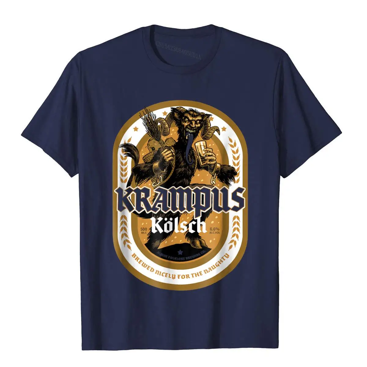 Shirt.Woot Krampus Kolsch T-Shirt__97A2422navy