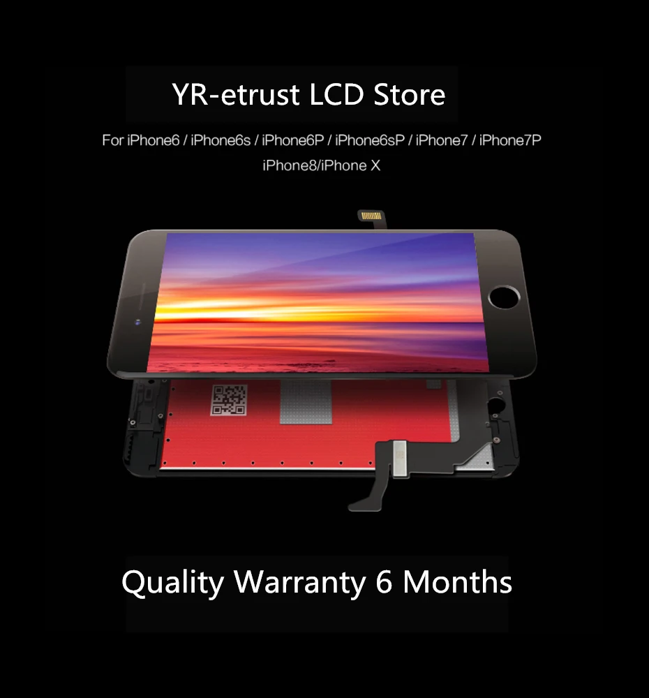 1pc Zy New Oled Quality Lcd Screen For Iphone X Xs Xr 10 5 8 Lcd Oled Display Digitizer Assembly Replacement 3d Mobile Phone Lcd Screens Aliexpress