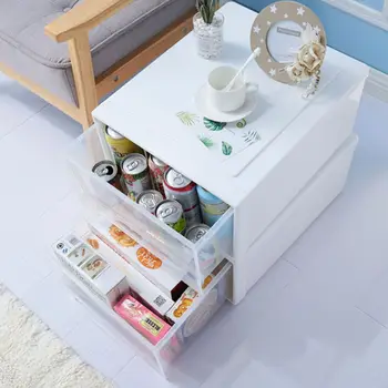 

High Capacity Clothes Storage Box Case Plastic Storage Box Drawer Type Underwear Bra Socks Tie Organizer Storage Box
