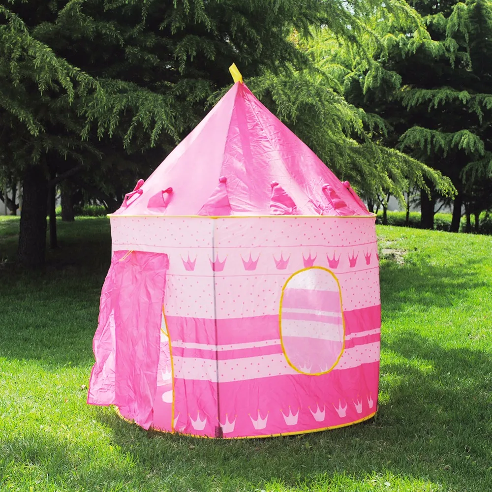Play Tent Baby Ball Pool Tipi Tent for Kid Pink Blue Children Tent Play House 100pcs/lot Ocean Ball Toy Tents Easy Babysitter