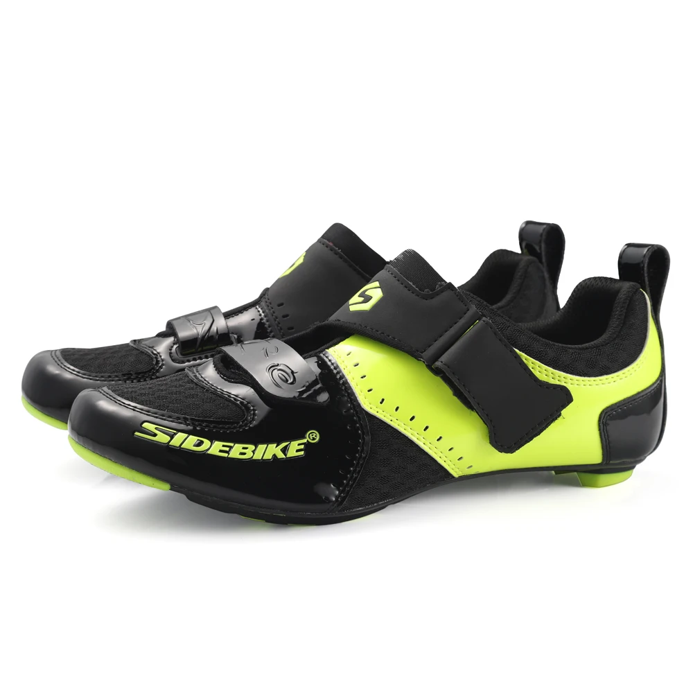 Sidebike/туфли для триатлона, для велоспорта, шоссейные, углеродные, велосипедные кроссовки, профессиональная спортивная обувь для шоссейного велосипеда, Мужская Ультралегкая дышащая обувь