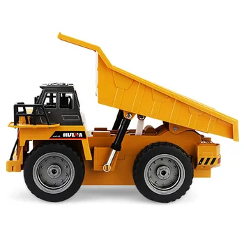 

1/18 Huina 1540 Rc Dump Truck Remote Control Excavator Toys Alloy RC Model Toy Engineering Vehicle Kids Cars