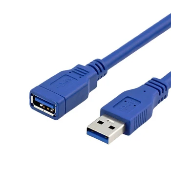 

0.3 1.0 1.5 1.8M USB 3.0 M/F Male To Female Cable Extension Cord Super High Speed 5Gbps for Hub keyboard Mouse Printer
