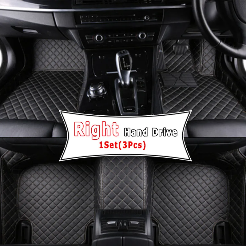 Правый руль автомобильные коврики для Ford Ranger T7 T8 2012 2013 2014 2015 2016 2017 2018 2019 2020 wildtrak