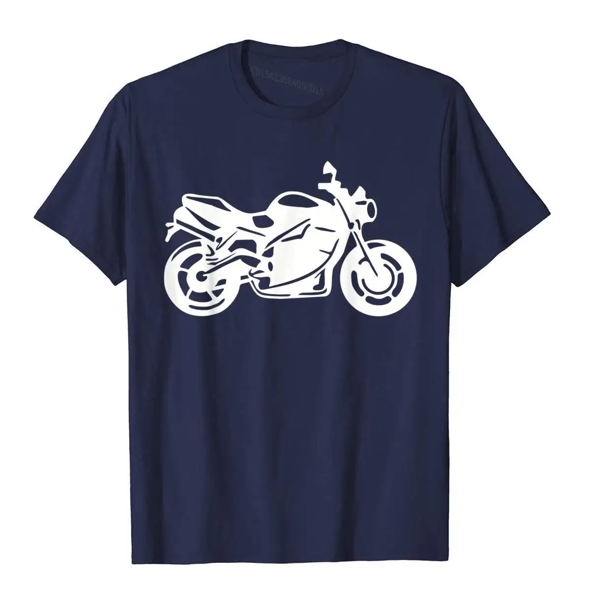 Motorcycle T-Shirt__B5642navy