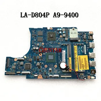 

BAL23 LA-D804P FOR DELL INSPIRON 5565 laptop motherboard A9-9400 CN-0MYX0F 0MYX0F MYX0F NEW mainboard