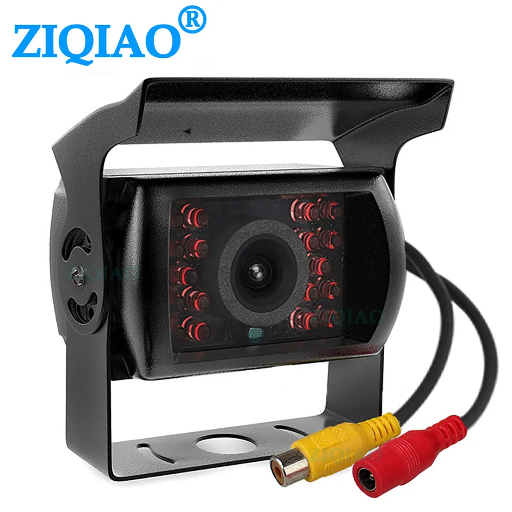 

ZIQIAO Infrared Rear View Parking Camear for Bus Truck Trailer HD IR Night Vision Reversing Camera BS001