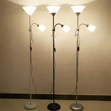 Современные железные окрашенные напольные лампы Регулируемый E27 светодиодный 220 В Новинка напольные светильники для гостиной настольная прикроватная офисная