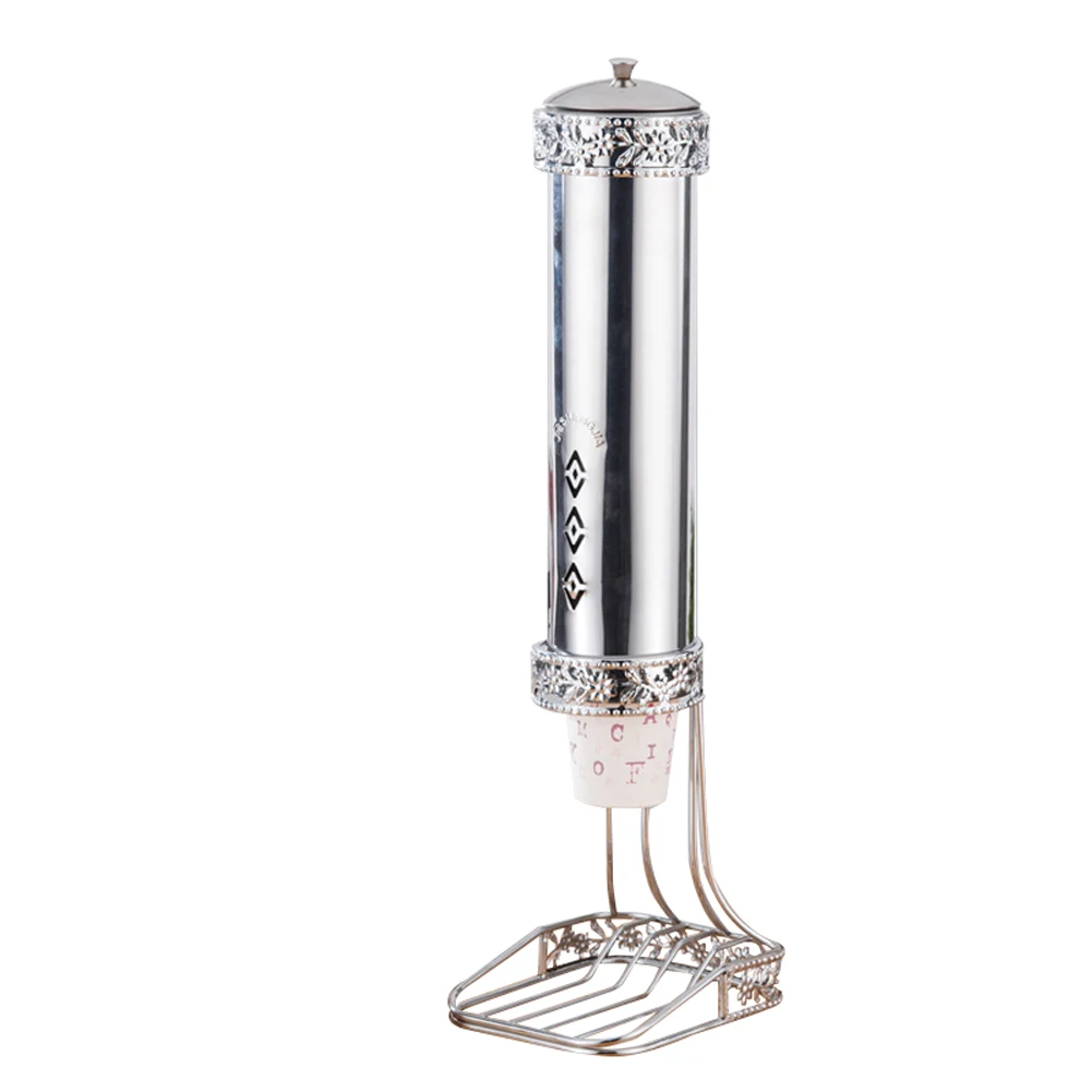 Пробивной диспенсер офисный держатель пылезащитный легко устанавливается Многоцелевой Автоматический Органайзер Домашний для хранения из нержавеющей стали - Цвет: 5