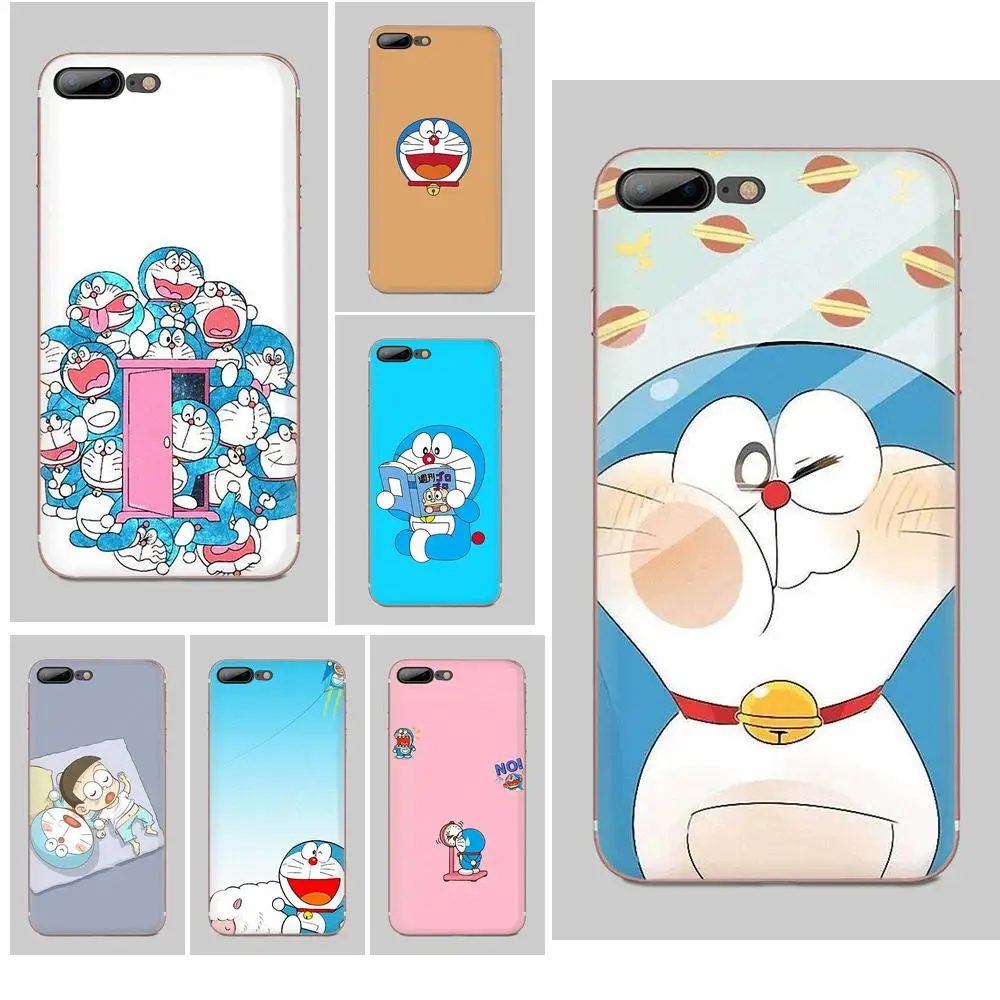Ультратонкий чехол с рисунком для Sony Xperia Z Z1 Z2 Z3 Z4 Z5 compact Mini M2 M4 M5 T3 E3 E5 XA XA1 XZ Premium Doraemon