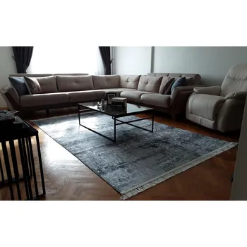 

Pamuklife Artificial Leather Based Non Slip Base Carpet Scandinavian Modern Super Soft Carpet Washable Daily Fashion Style
