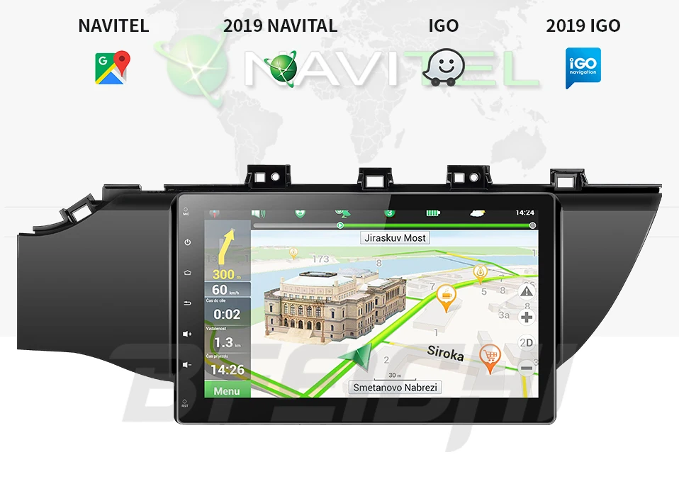 Автомобильный DVD для Kia K2 RIO с радио gps навигацией автомобильный стерео Мультимедийный плеер 32G 2 din 10,1 дюймов dvd Android 9,0 PX6