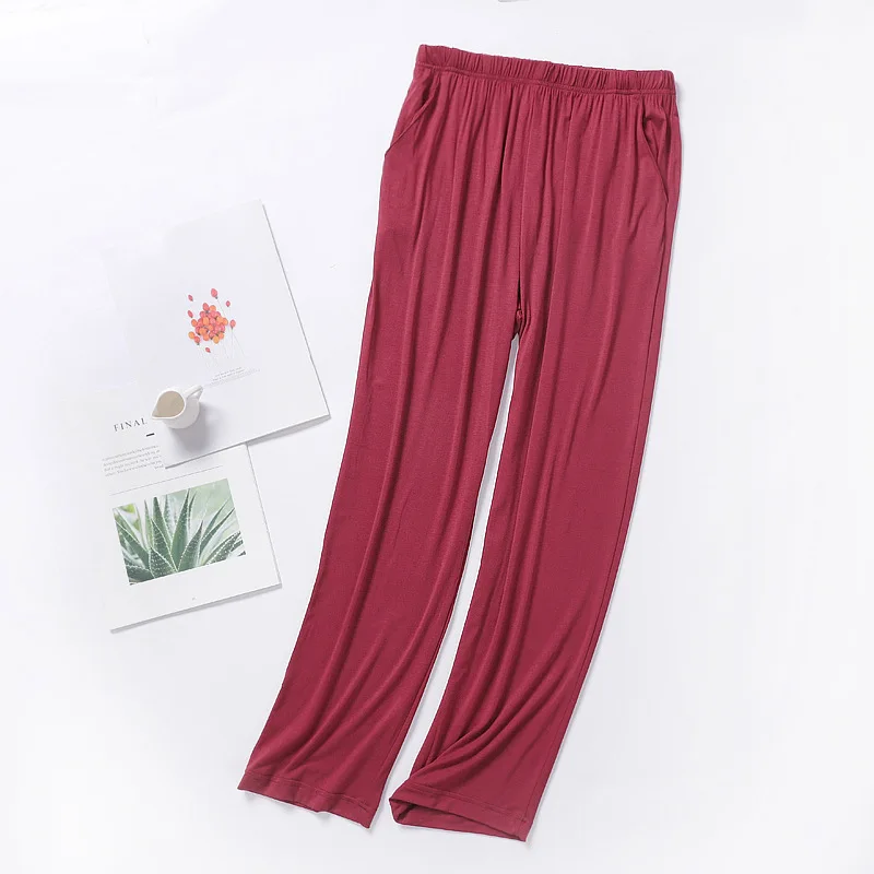 Men's Modal Plus Size Casual Pajama Pants