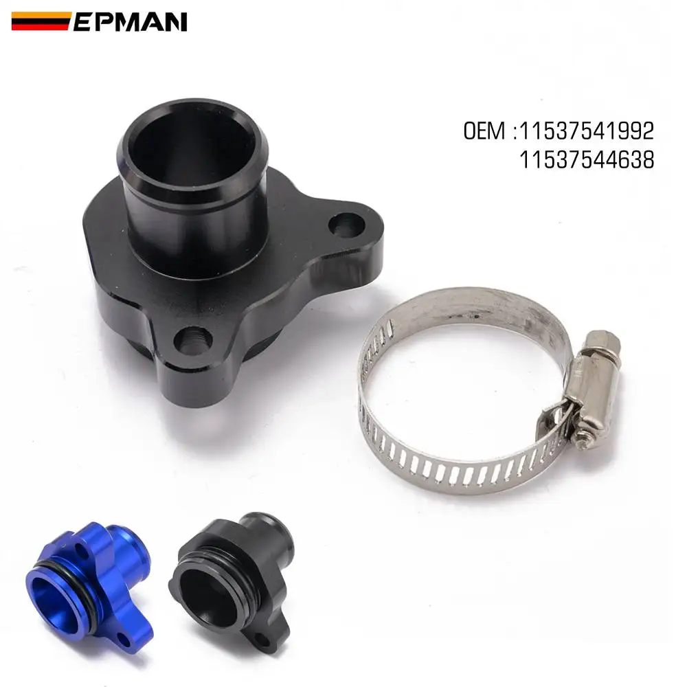 EPMAN-Coolant-Water-Hose-Fitting-Adapter-Replacement-Aluminum-Connector ...