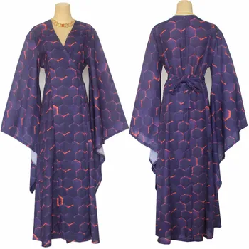 

Game of Thrones House Stark Melisandre dress uniform Cosplay Costume Halloween Lady Girl Stormborn Party Costume