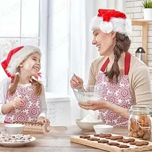 Рождество Скалка деревянные рождественские гравировкой резные тиснение Скалка тесто выпечки ручки кухонный инструмент для выпечки