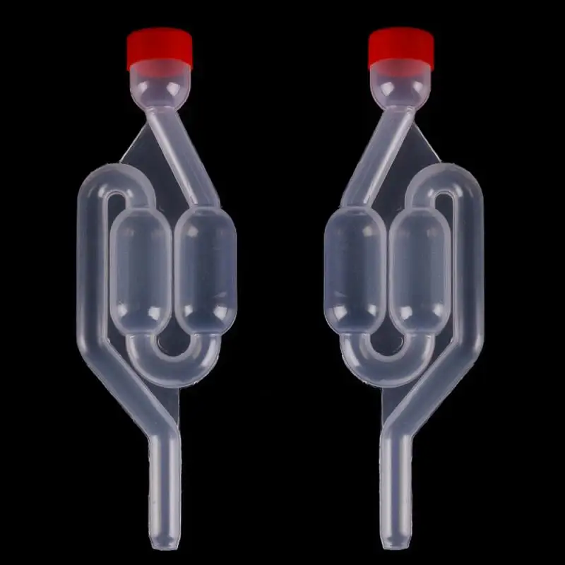 Plastic Material Air Lock Brew Wine Ferment The Chicken&Bar Distiller Tools Water Seal Exhaust Valve Home Brew Beer Wine Tools