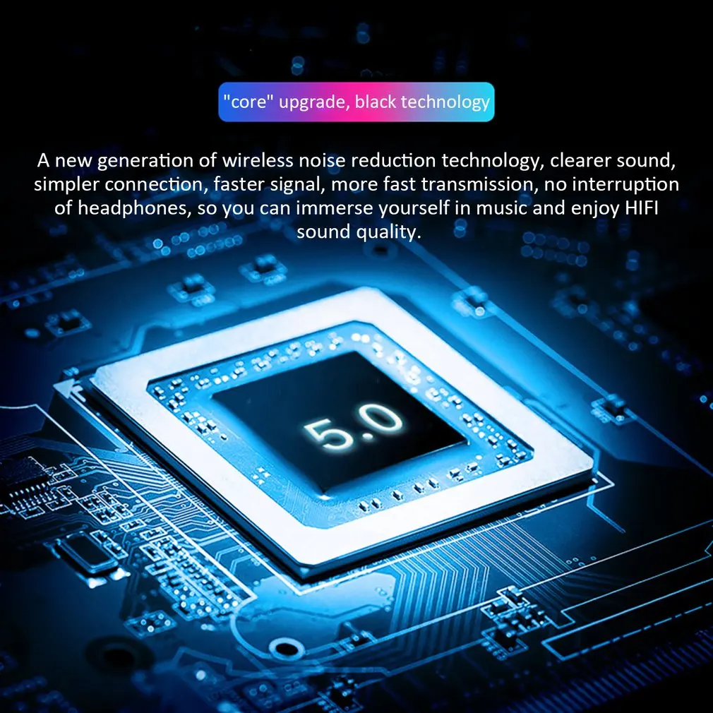 X6 Wireless 5.0 9D Stereo Earphone Wireless Earphones IPX7 Waterproof Earphones 3000mAh LED Smart Power Bank