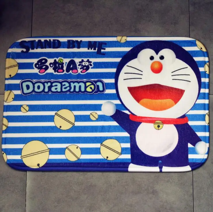 Мультфильм Doraemon плюшевый коврик для ног двери ковер плюшевая игрушка 3032|Коврики