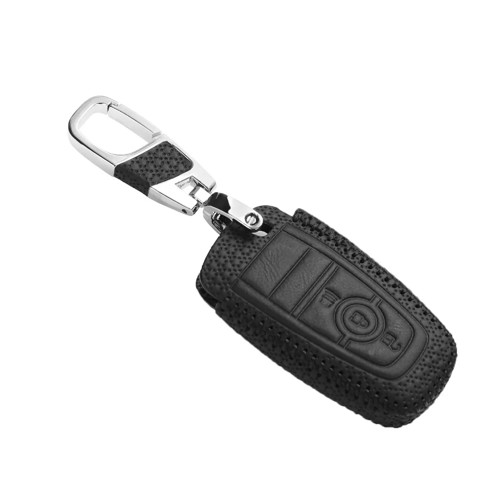 Чехол для ключей для F-250 F-350 F-450 F-550 Ecosport Edge Fusion S-MAX MUSTANG Explorer 4 кнопки дистанционного чехол Fob ключа брелка