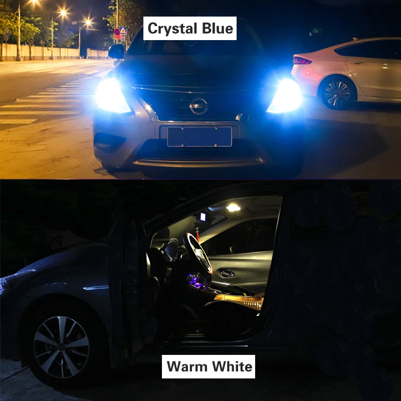 Светодиодная лампа W5W T10 168 Canbus для Skoda Superb Octavia A7 A5 2 Fabia Rapid kodiaq шт.|Сигнальная лампа|