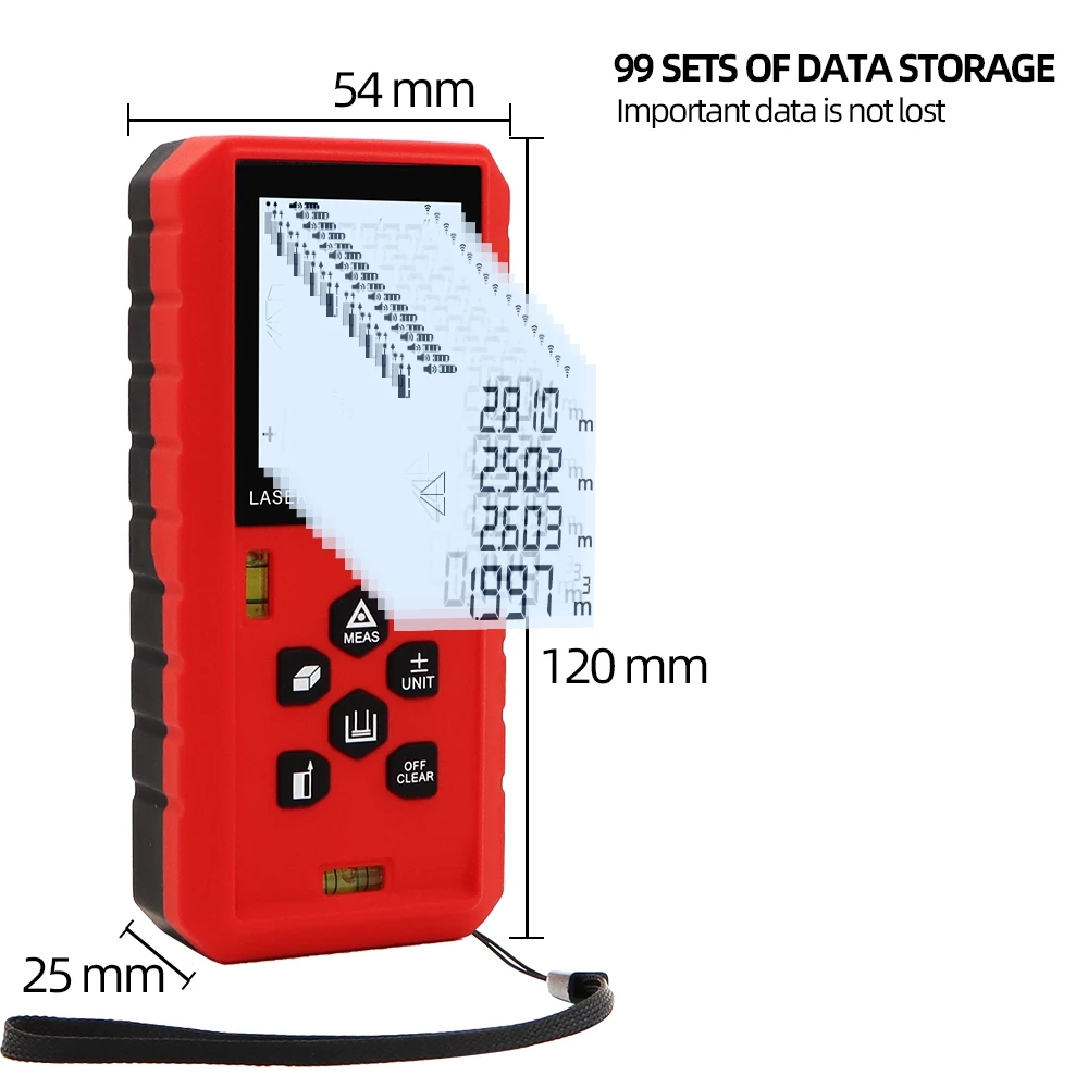 30m 40 m 60m 100m Digital Laser Rangefinder Laser Meter Distance Tester Tape Finder Distance Measure Device 30%OFF