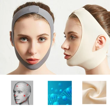 

V Face Shaper Face Slimming Bandage Face Lifting Visage Face Lift Strap Belt Reduce Double Chin V Line Shape Mask Face Massager
