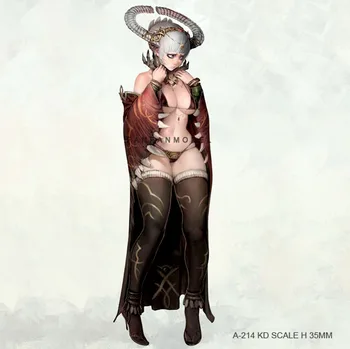 

35mm KD Resin Figure Kits Witch beauty Model Self-assembled A-214