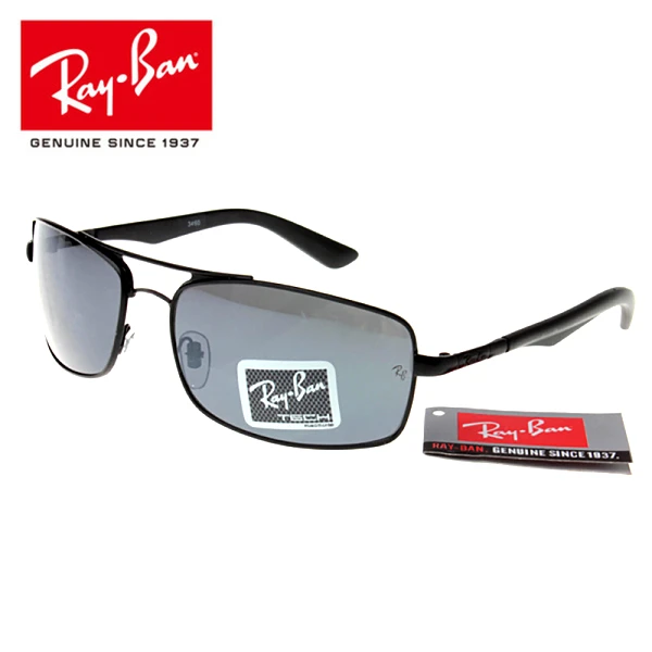 Original RayBan Brand RB3460 Outdoor Glassess,Hiking Eyewear RayBan Men/Women Retro Comfortable 3460 UV Protection Sunglasses