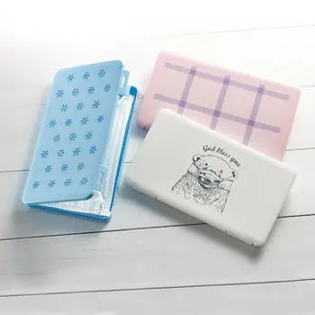 

Portable Dustproof Disposable Face Masks Container Disposable Mask Storage Box Organizer Mask Case Travel Household Items
