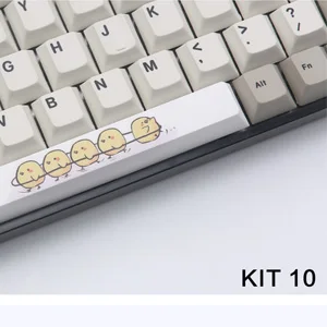 SOVAWIN клавиатура 6.25U клавишная крышка s Механическая клавиатура PBT клавишная крышка индивидуальная модная клавишная крышка для геймера ПК ноутбука клавишная крышка - Цвет: KIT10