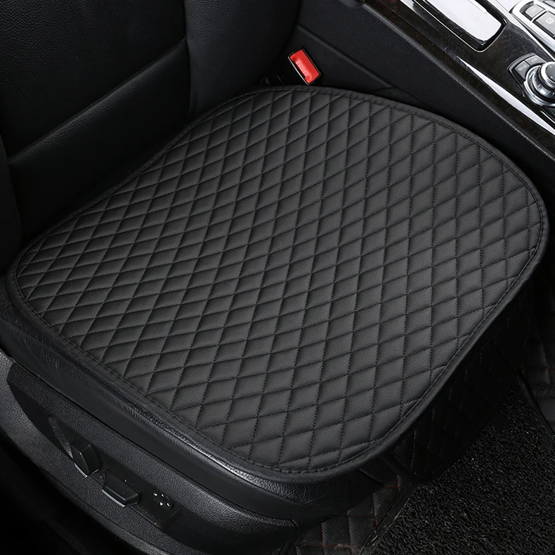 Кожаная подушка на сиденье автомобиля чехол для Hyundai Solaris ix35 i30 tucson honda civic crv 2008 accord