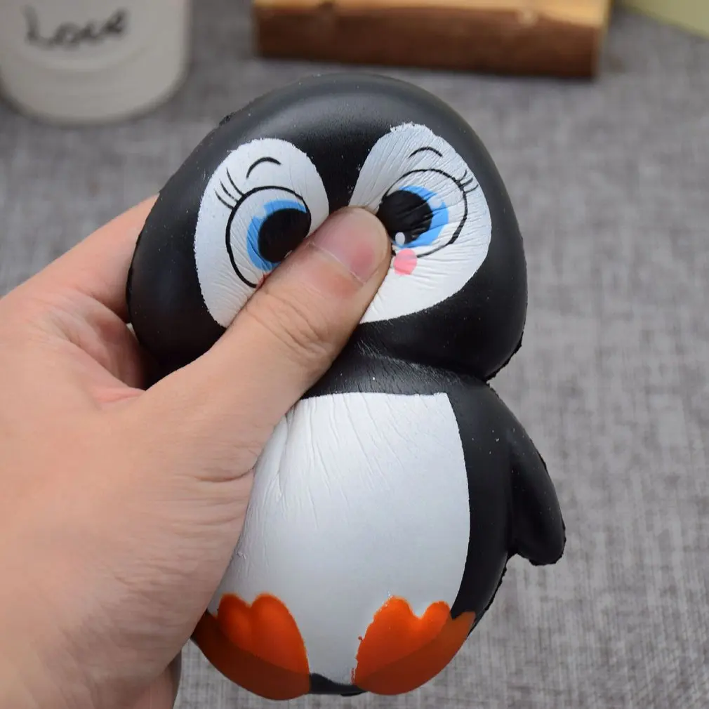 Симпатичный милый мультяшный Пингвин медленно поднимающиеся игрушки Kawaii сжимаемая Игрушка антистресс детские игрушки для взрослых снятие стресса игрушки