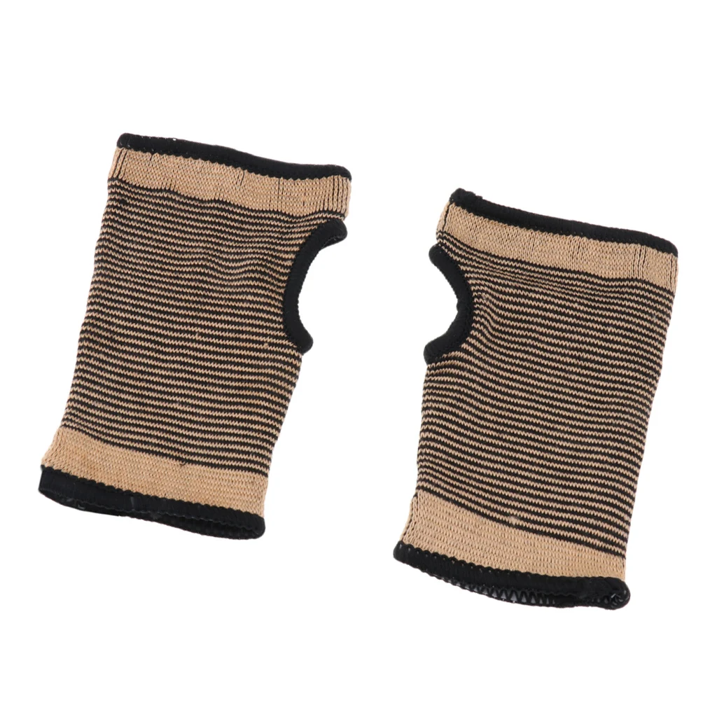 Stretchy Sports Fitness Hand Palm Wrist Guard Support Band Thumb Brace Glove