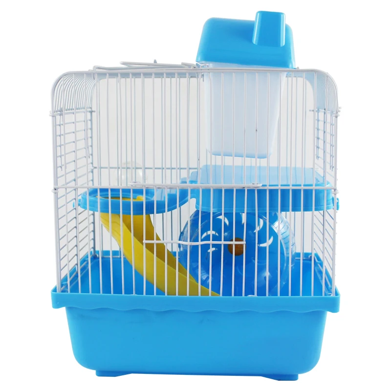 

Rat Cage Small Castle Transparent Hamster Villa Squirrel Accessories