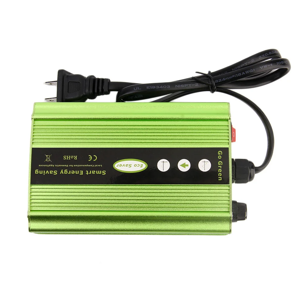 

US Plug In Type 30KW/50KW Power Energy Saver Single Phase AC/90V-265V/50HZ/60HZ 2Amp-15Amp With Switch Electricity Saving Box
