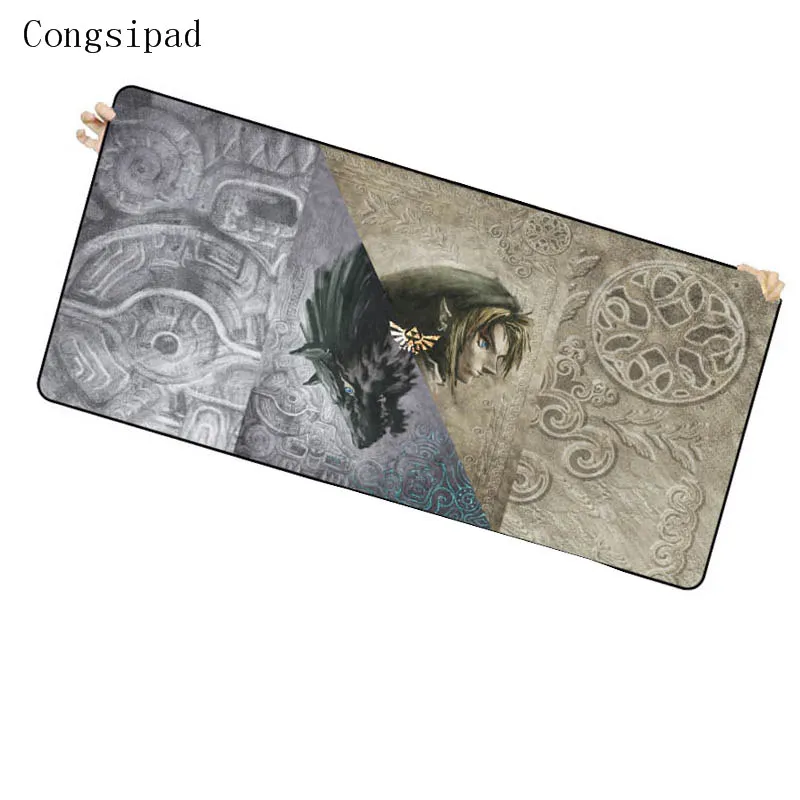  Congsipad Game Gaming Large Lock Edge Wolf Mouse Pad Mat Mousepad as Gifts Wholesale Speed version 
