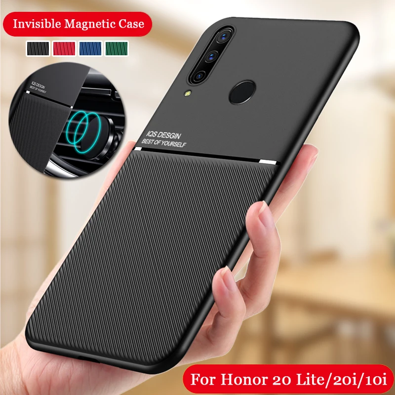 Чехол для Huawei Honor 9 lite 8 10 невидимый металлический автомобильный держатель с