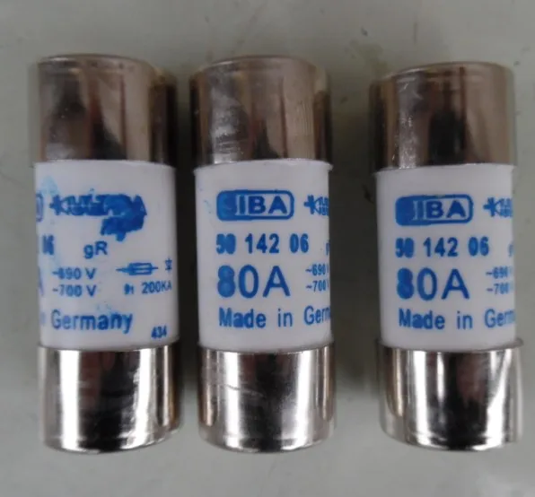Предохранители: 5014206 80A 690V 200KA/16A 32A 40A 50A 63A 100A 125A 690V 5014206/5014234 63A 690V aR 22*58